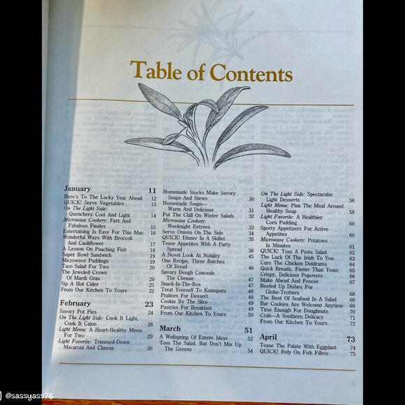 ▪️VTG▪️1990 & 1991 SOUTHERN LIVING Hardcover Annual Recipe Books - Picture 4 of 11